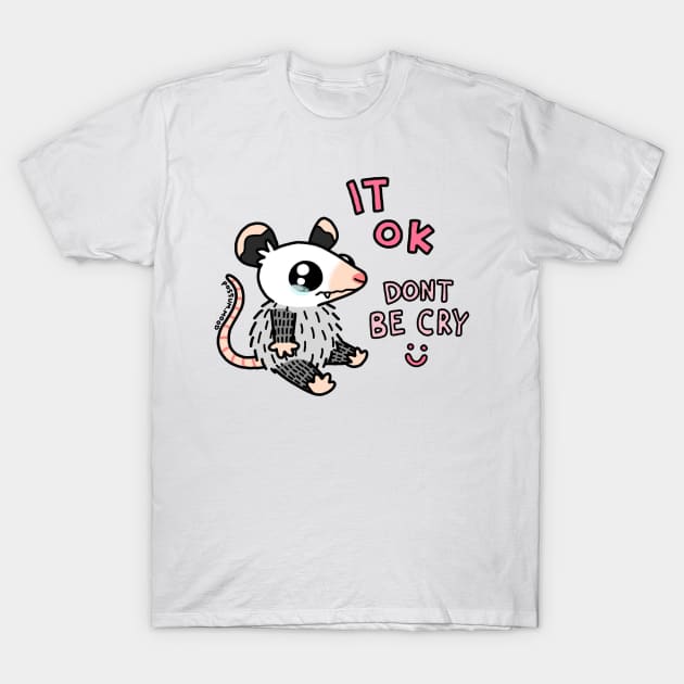 It ok T-Shirt by Possum Mood